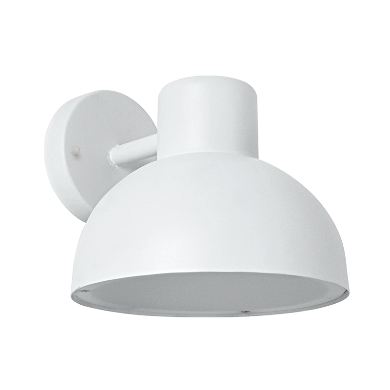 ΛΕΥΚΟ ΕΠΙΤΟΙΧΟ ΦΩΤΙΣΤΙΚΟ BERO 1XE27 MAX.10W LED IP44 ΜΕ ΟΠΑΛ PC ΚΑΛΥΜΜΑ