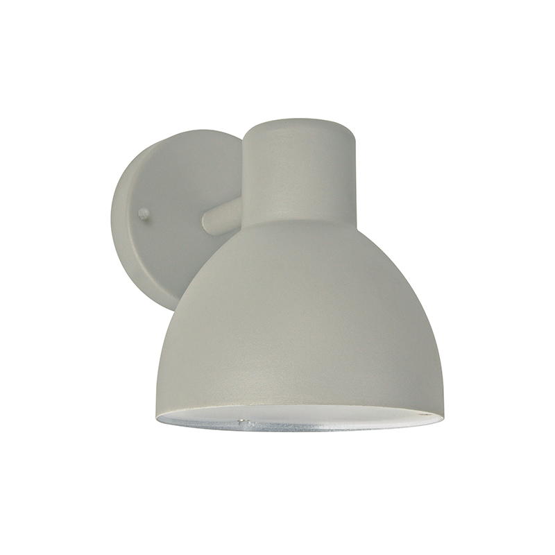 ΓΚΡΙ ΕΠΙΤΟΙΧΟ ΦΩΤΙΣΤΙΚΟ BERO MINI 1XE27 MAX.10W LED IP44 ΜΕ ΟΠΑΛ PC ΚΑΛΥΜΜΑ
