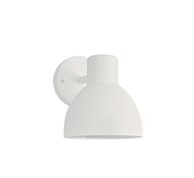 ΛΕΥΚΟ ΕΠΙΤΟΙΧΟ ΦΩΤΙΣΤΙΚΟ BERO MINI 1XE27 MAX.10W LED IP44 ΜΕ ΟΠΑΛ PC ΚΑΛΥΜΜΑ