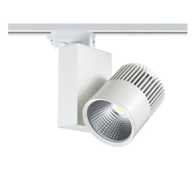 WHITE LED TRACK LIGHT 30W 4000K 4WIRES 36° 2250LM 230V Ra80