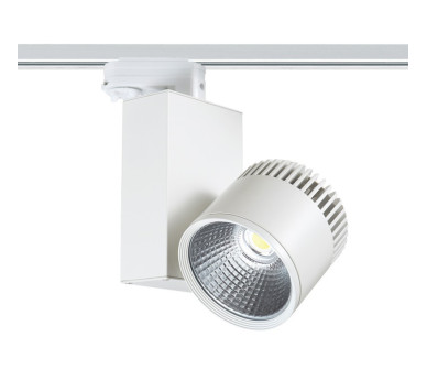 WHITE LED TRACK LIGHT 45W 4000K 4WIRES 36° 3300LM 230V Ra80