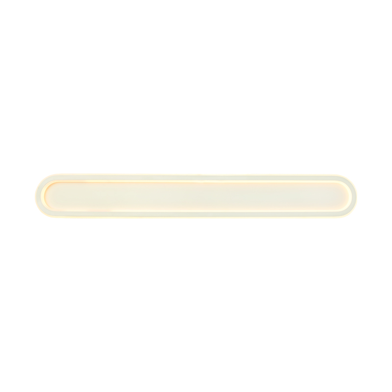 ΟΡΟΦΗΣ Φ/Σ LED 52W DIM 3000K 3600LM SOLO ΜΕΤΑΛΛΙΚΟ ΛΕΥΚΟ IP20 100X14X6CM