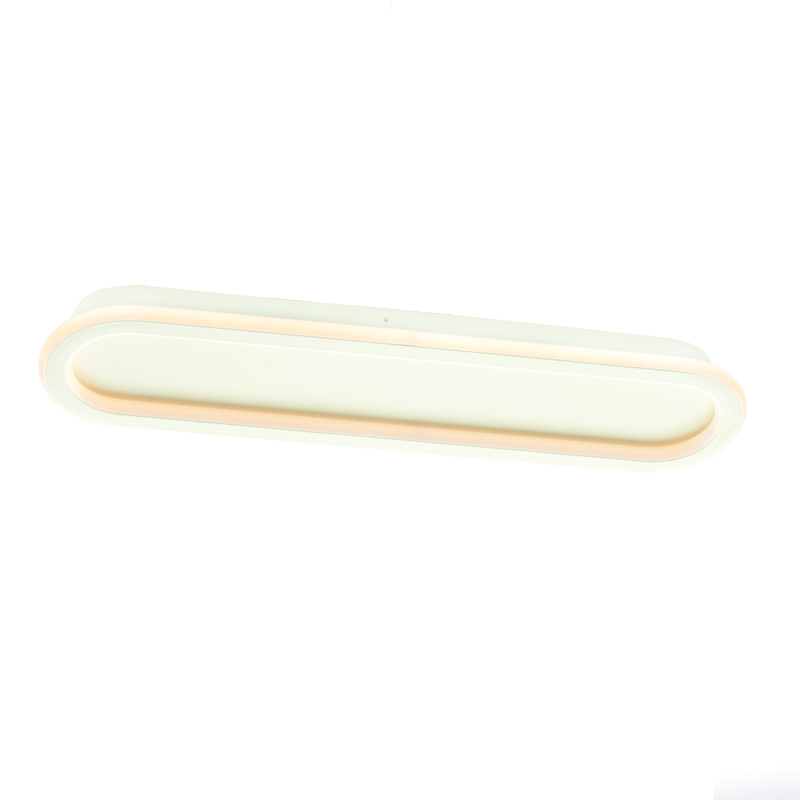 ΟΡΟΦΗΣ Φ/Σ LED 33W DIM CCT 3300LM SOLO ΜΕΤΑΛΛΙΚΟ ΛΕΥΚΟ IP20 57X14X6CM