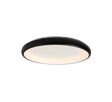 ΥΠΟ ΚΑΤΑΡΓΗΣΗ ΟΡΟΦΗΣ Φ/Σ LED 48W 3000K 4610LM ΜΑΥΡΟ ΜΕΤΑΛΛΙΚΟ D61XH8,5CM DIANA