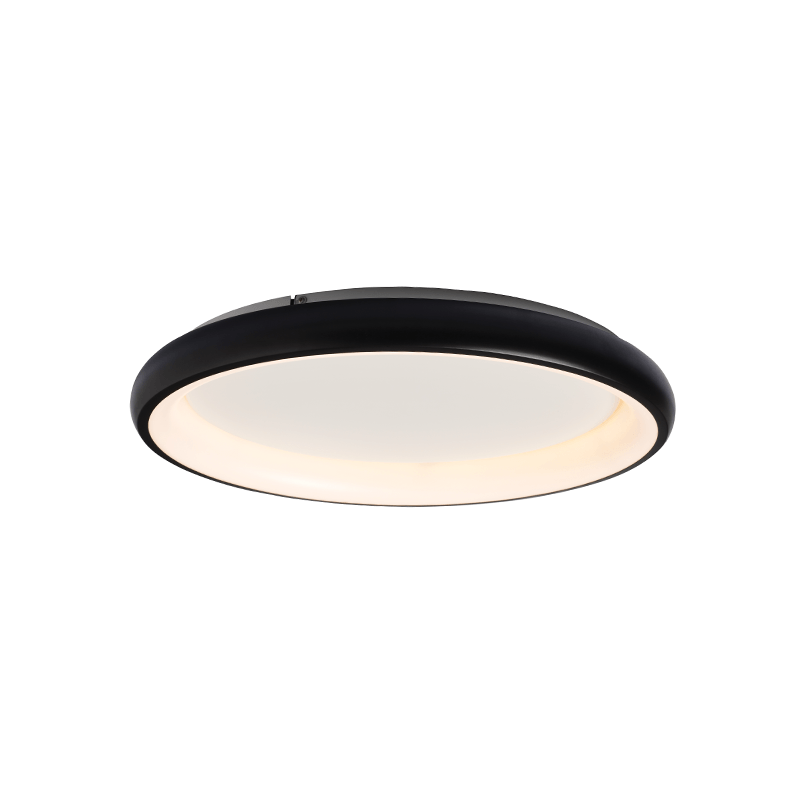 ΥΠΟ ΚΑΤΑΡΓΗΣΗ ΟΡΟΦΗΣ Φ/Σ LED 48W 3000K 4610LM ΜΑΥΡΟ ΜΕΤΑΛΛΙΚΟ D61XH8,5CM DIANA