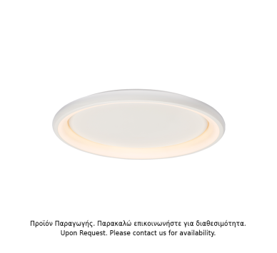 ΟΡΟΦΗΣ Φ/Σ LED 45W DIMMER CCT 3600LM ΛΕΥΚΟ ΜΕΤΑΛΛΙΚΟ D61XH8,5CM DIANA