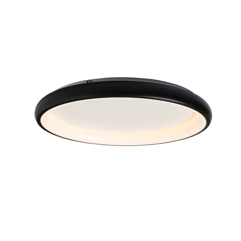 ΥΠΟ ΚΑΤΑΡΓΗΣΗ ΟΡΟΦΗΣ Φ/Σ LED 100W 3000K 7010LM ΜΑΥΡΟ ΜΕΤΑΛΛΙΚΟ D81XH8,5CM DIANA