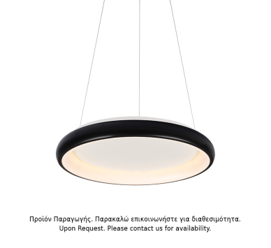 ΚΡΕΜΑΣΤΟ Φ/Σ LED 45W DIMMER CCT 3600LM ΜΑΥΡΟ ΜΕΤΑΛΛΙΚΟ D61XH120CM DIANA