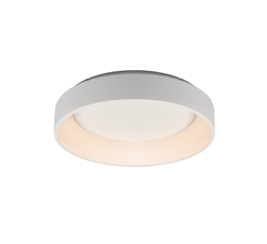 ΟΡΟΦΗΣ Φ/Σ LED 48W CCT 5350LM ΛΕΥΚΟ ΜΕΤΑΛΛΙΚΟ D60XH14CM APOLLO