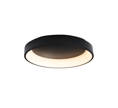ΟΡΟΦΗΣ Φ/Σ LED 73W CCT 5450LM ΜΑΥΡΟ ΜΕΤΑΛΛΙΚΟ D78XH14CM APOLLO