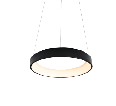ΚΡΕΜΑΣΤΟ Φ/Σ LED 73W CCT 5450LM ΜΑΥΡΟ ΜΕΤΑΛΛΙΚΟ D78XH120CM APOLLO