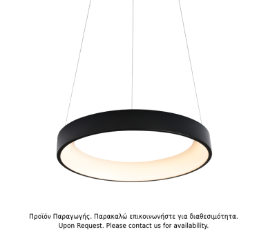 ΥΠΟ ΚΑΤΑΡΓΗΣΗ ΚΡΕΜΑΣΤΟ Φ/Σ LED 80W DIMMER 3000K 4100LM ΜΑΥΡΟ ΜΕΤΑΛΛΙΚΟ D78XH120CM APOLLO