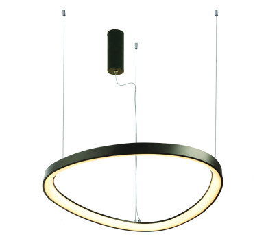 ΥΠΟ ΚΑΤΑΡΓΗΣΗ ΚΡΕΜΑΣΤΟ Φ/Σ LED 36W 3000K 2700LM HARMONY ΜΑΥΡΟ ΑΛΟΥΜΙΝΙΟ IP20 D42XH120CM