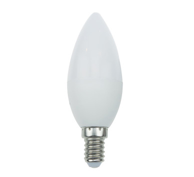 LED SMD E14 C37 5W RGB+CCT WIFI 230V AC 380LM RA80 30000H 200°