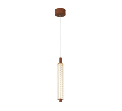 MYSTIQUE-ΦΩΤΙΣΤΙΚΟ ΚΡΕΜΑΣΤΟ ΚΑΦΕ ΑΛΟΥΜΙΝΙΟΥ LED SMD 11W CCT 660LΜ IP20 45X45X1500MM