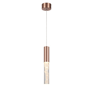 OASIS-ΦΩΤΙΣΤΙΚΟ ΚΡΕΜΑΣΤΟ ΧΑΛΚΙΝΟ ΑΛΟΥΜΙΝΙΟΥ LED COB 7W CCT 350LM IP20 50X50X1500MM