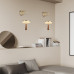 ASIAN-ΦΩΤΙΣΤΙΚΟ ΕΠΙΤΟΙΧΟ ΧΡΥΣΟ ΑΛΟΥΜΙΝΙΟΥ LED SMD 11W CCT 715LM IP20 164X222X400-700MM