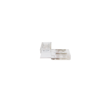 90° TRANSPARENT CONNECTOR FOR LED COB STRIP IP20 10MM