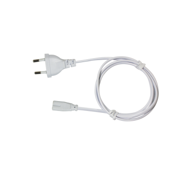 POWER SUPPLY CABLE 1.2m WITH 2PIN PLUG FOR DAPO 0.5mm²