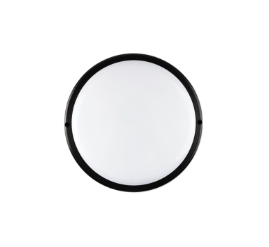 LED PC BLACK CEIL LUMINAIRE 230V AC IP65 20W 1800lm 6000K 110° Ra80