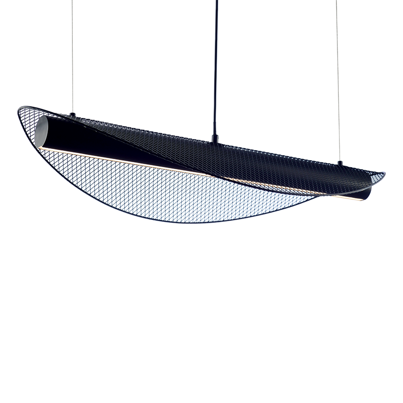  ΚΡΕΜΑΣΤΟ Φ/Σ LED 18W 3000K 1960LM ΜΕΤ/ΚΟ ΜΑΥΡΟ 40X85XH110CM MICHELLE