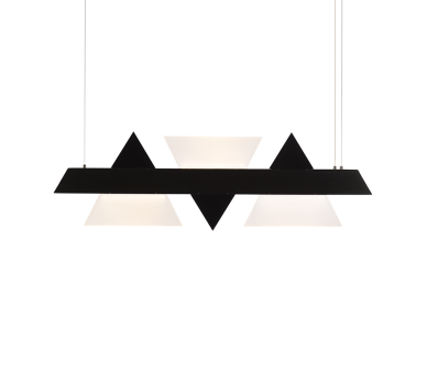  ΚΡΕΜΑΣΤΟ Φ/Σ LED 18W 3000K 1960LM ΜΕΤ/ΚΟ ΜΑΥΡΟ+ΑΚΡΥΛΙΚΟ 7,5X100XH120CM ARMSTRONG