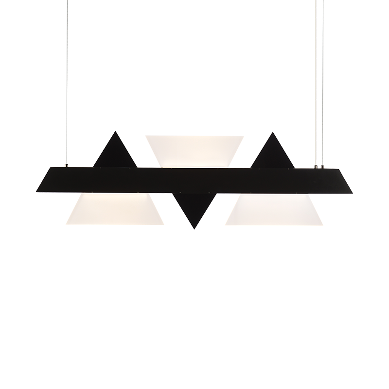  ΚΡΕΜΑΣΤΟ Φ/Σ LED 18W 3000K 1960LM ΜΕΤ/ΚΟ ΜΑΥΡΟ+ΑΚΡΥΛΙΚΟ 7,5X100XH120CM ARMSTRONG