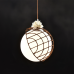 ΚΡΕΜΑΣΤΟ Φ/Σ 1ΧΕ27 RATTAN+ΛΕΥΚΟ ΓΥΑΛΙ D33XH120CM AURORA