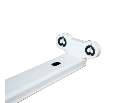 ΦΩΤΙΣΤΙΚΟ 2X60cm ΓΙΑ ΔΥΟ ΛΑΜΠΤΗΡΕΣ LED Τ8 230V