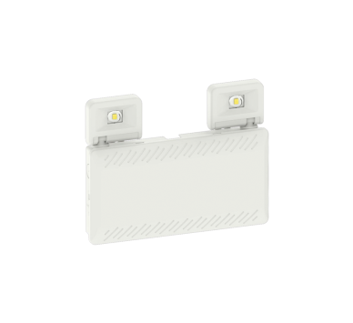 Φ/Σ ΑΣΦΑΛΕΙΑΣ LED ΜΗ ΣΥΝΕΧΟΥΣ IP65 2X2W 3HRS 500LM 6000K 230VAC, ΜΕ ΚΟΥΜΠΙ ΔΟΚΙΜΗΣ & SELF TEST