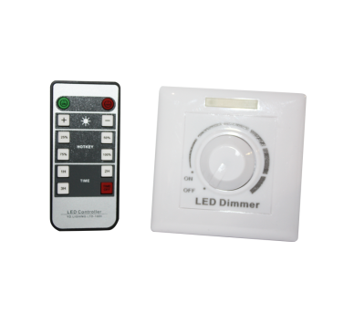 WALL LED TRIAC DIMMER 200W 220V AC & RF REMOTE
