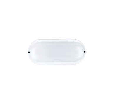 LED PC WHITE WALL LUMINAIRE 230V AC IP65 10W 900lm 3000K 110° Ra80