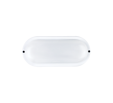 LED PC WHITE WALL LUMINAIRE 230V AC IP65 20W 1800lm 6000K 110° Ra80
