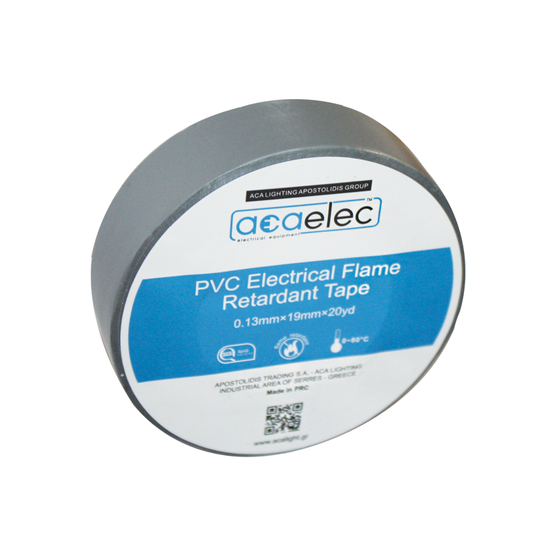  ΤΑΙΝΙΑ ΜΟΝΩΤΙΚΗ PVC ACAELEC ΓΚΡΙ 0.13mmx19mmx20yds