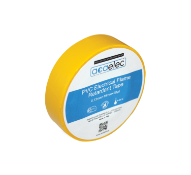  ΤΑΙΝΙΑ ΜΟΝΩΤΙΚΗ PVC ACAELEC ΚΙΤΡΙΝΗ 0.13mmx19mmx20yds