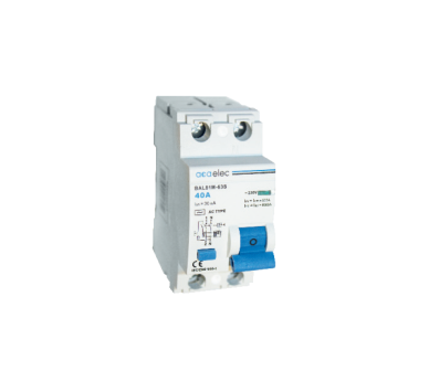 RCCB 2x63A 30mA 2M AC-Type