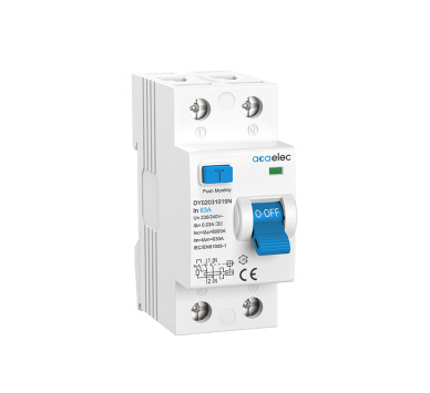 RCCB 2X63A 30mA 2M A-TYPE