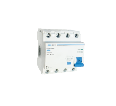 RCCB 4x63A 30mA 4M A-Type