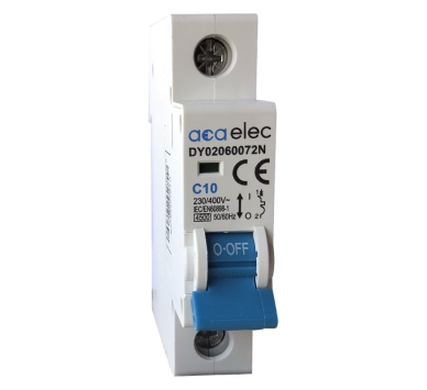 MCB 1P C10 4,5KA 1M