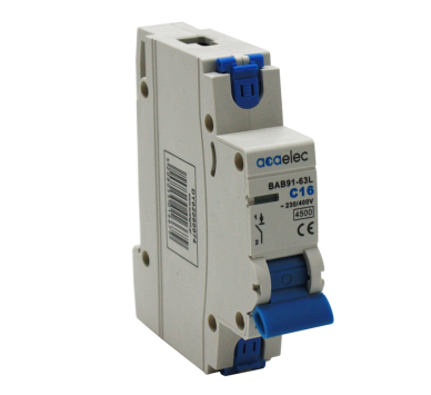 MCB 1P C16 4,5KA 1M