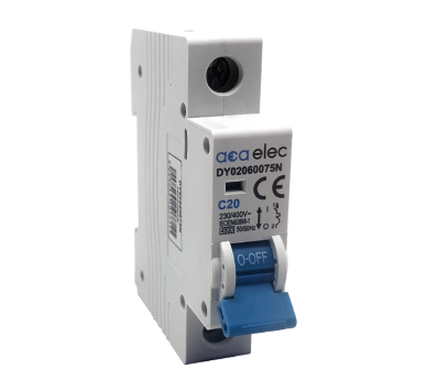 MCB 1P C20 4,5KA 1M