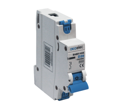 MCB 1P D20 6KA 1M