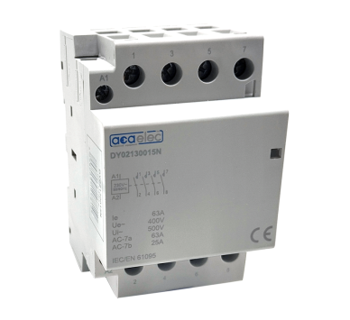 CONTACTOR 63A 4NO 230V 3M