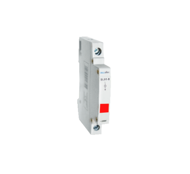 INDICATOR LAMP SINGLE RED 16A 230V 0,5M