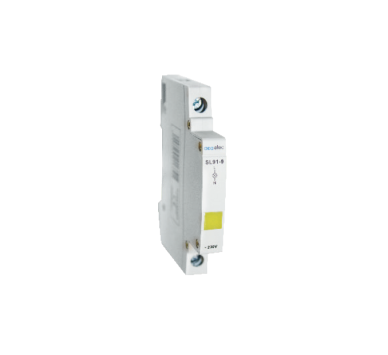 INDICATOR LAMP SINGLE YELLOW 16A 230V 0.5M
