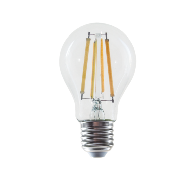 LED FILAMENT E27 A60 10W 2700K 230V AC 1220LM RA80 30000H 360°
