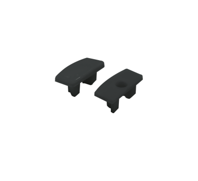 ΣΕΤ ΜΑΥΡΕΣ ΠΛΑΣΤΙΚΕΣ ΤΑΠΕΣ ΓΙΑ P109B, 1 ΤΕΜ ΜΕ ΤΡΥΠΑ ΚΑΙ 1 ΤΕΜ ΧΩΡΙΣ ΤΡΥΠΑ