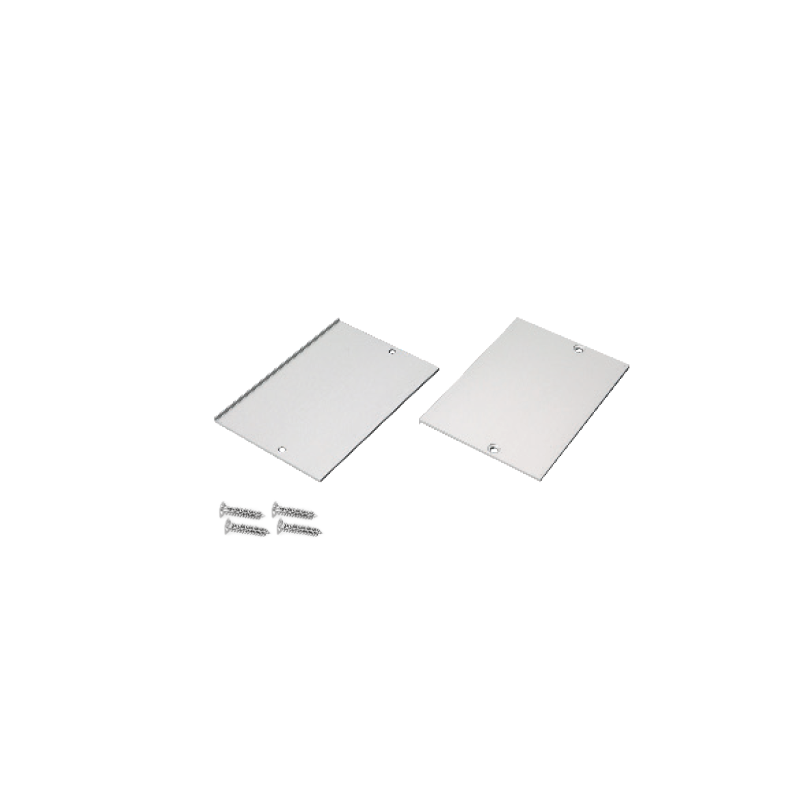 SET OF METAL END CAPS FOR P224, 2PCS WITHOUT HOLE