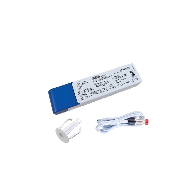 LED EMERGENCY KIT 90-180min CONVERTER 50-160V Max.5W & BATTERY LifePO4 6.4V