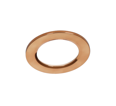 ROUND POLISHED BRASS PLASTIC RING FOR FALKO7R